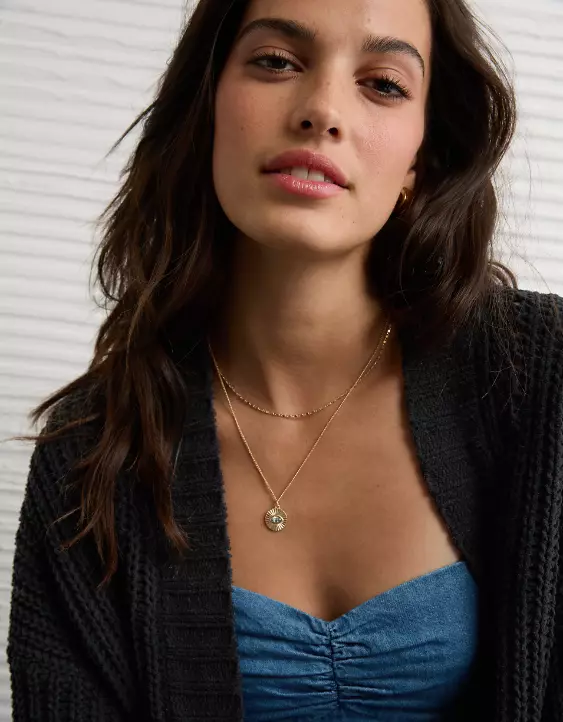 AE Chenille Cardigan Sweater - Image 6