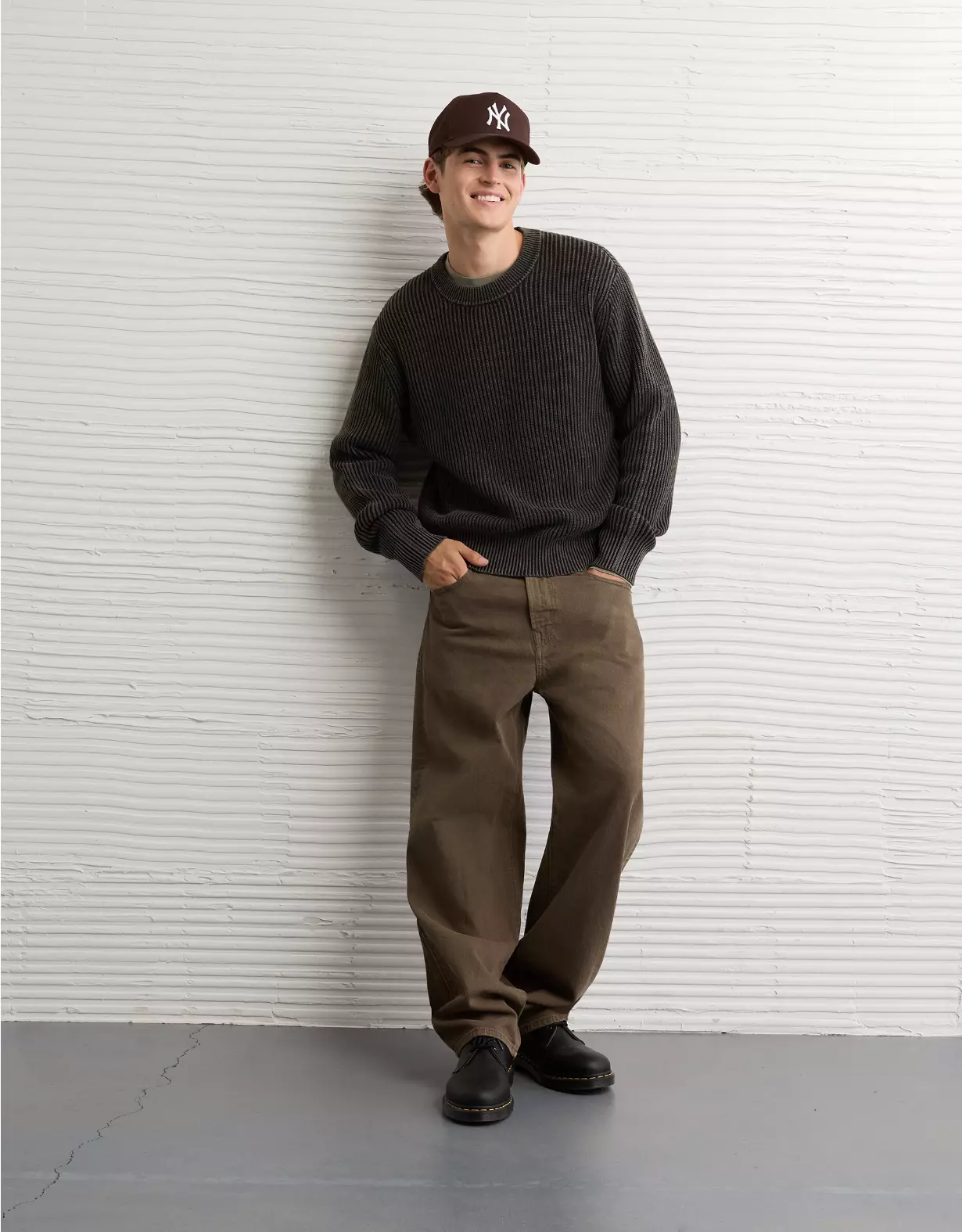 AE Fisherman Crew Neck Sweater