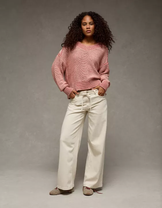 AE Long Weekend V-Neck Sweater - Image 7