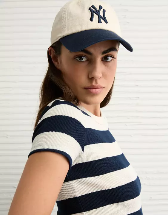 AE Waffle Hey Baby Tee - Image 7