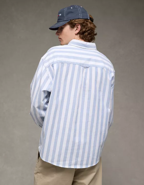 AE Everyday Relaxed Oxford Button-Up Shirt - Image 2
