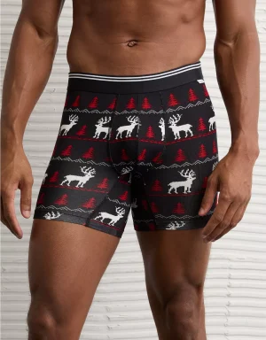 AEO Men's Ducks 6" Ultra Soft Boxer Brief