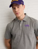 AE 24/7 LSU Tigers Graphic Club Polo Shirt