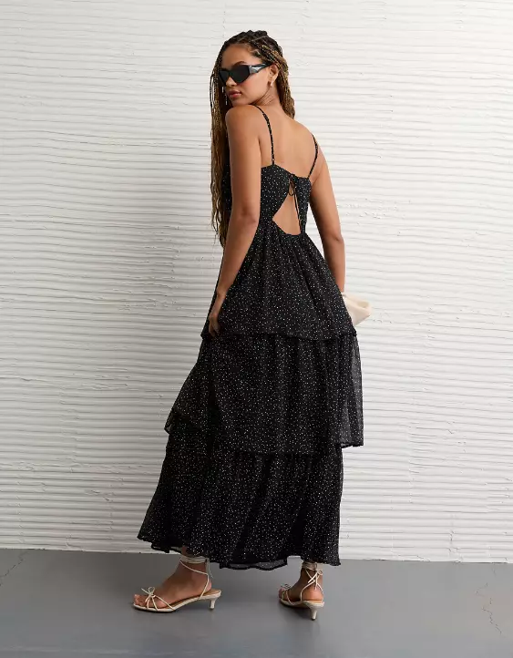 AE Sweetheart Tiered Maxi Dress - Image 3