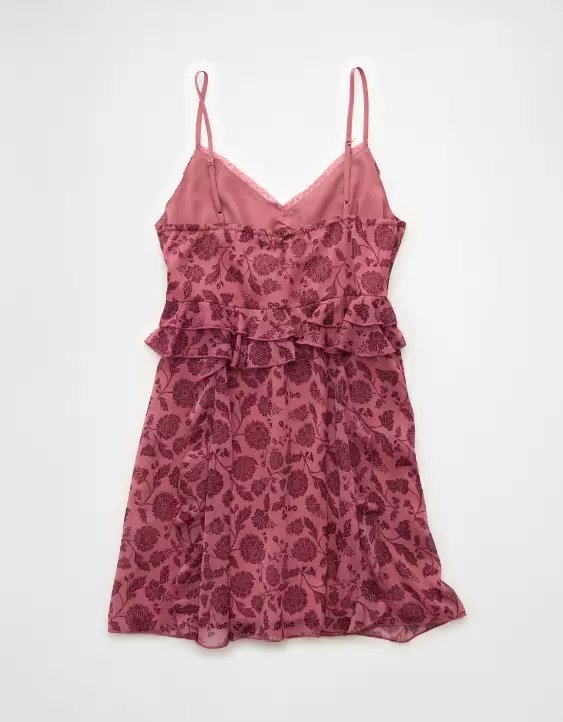 AE Ruffle Lace Mini Dress - Image 4