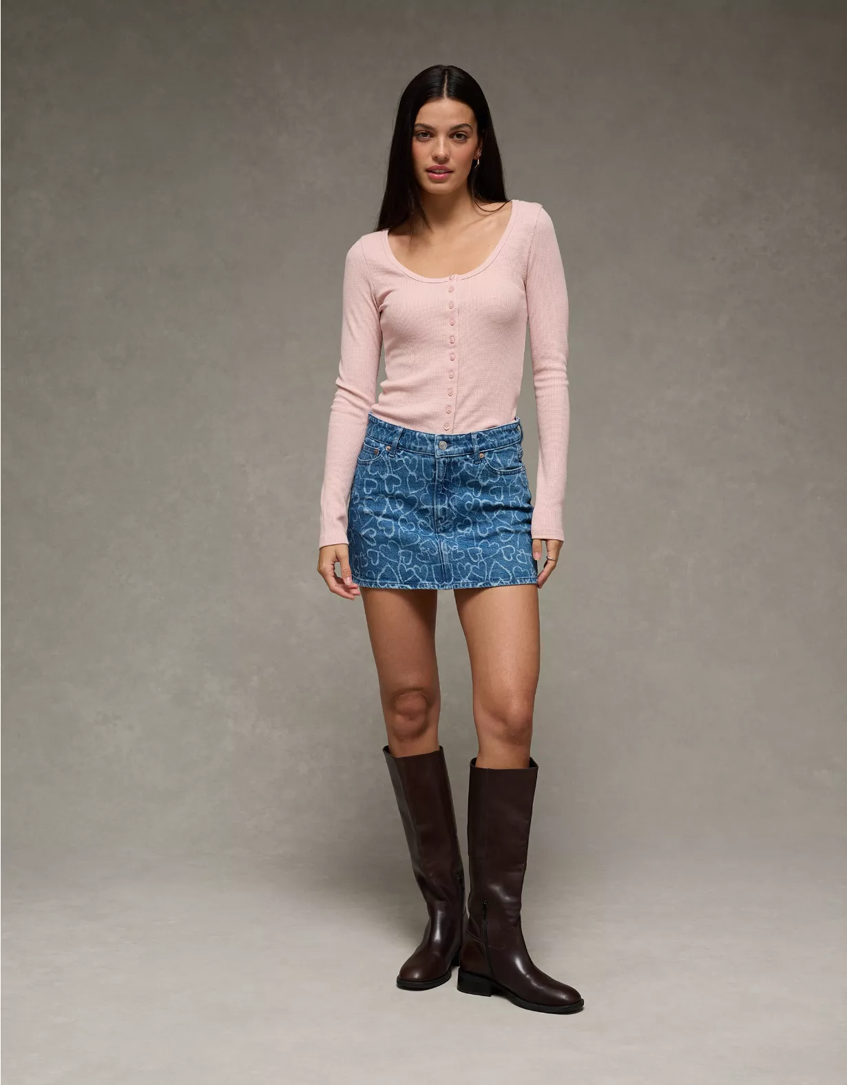 AE High-Waisted Mini Skirt