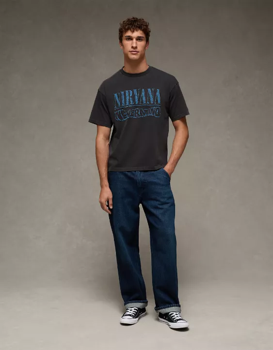 AE Boxy Nirvana Graphic T-Shirt - Image 5