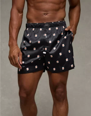 AEO Men's Cocktail Satin Pocket Boxer Short