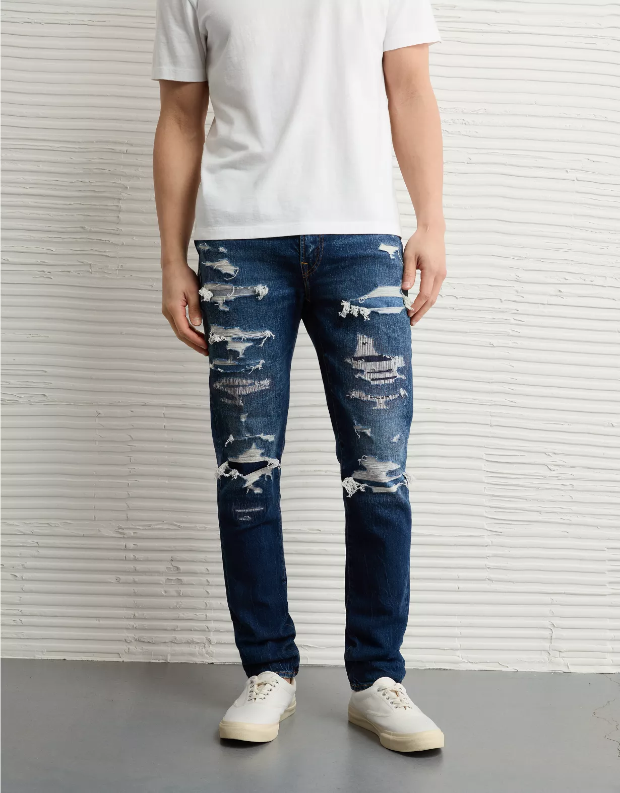 AE AirFlex+ Patched Skinny Jean