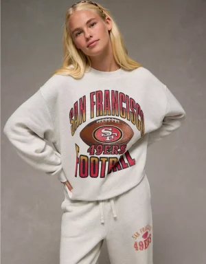 NFL San Francisco 49ers Graphic Relaxed Fit Sweatshirt