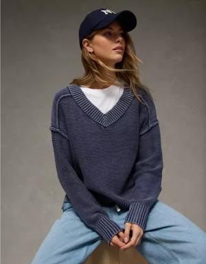 AE Long Weekend V-Neck Sweater