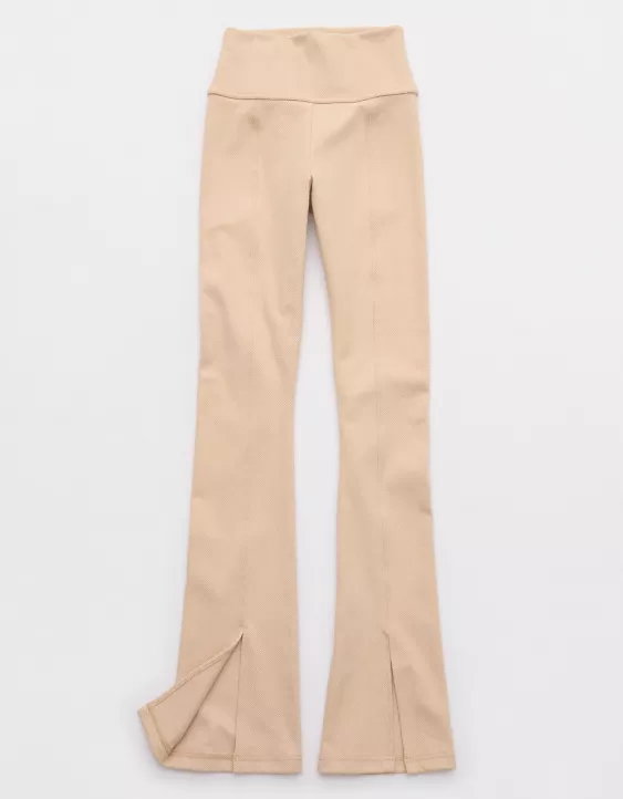 OFFLINE By Aerie Jacquard Twill Mini Flare Legging - Image 3