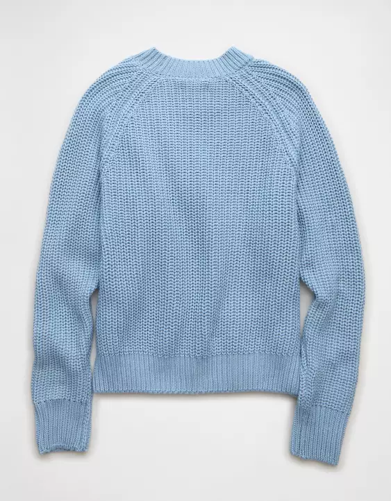 AE Crew Neck Raglan Sweater - Image 4