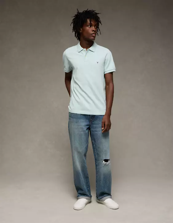 AE Slim Fit Stretch Polo Shirt - Image 4