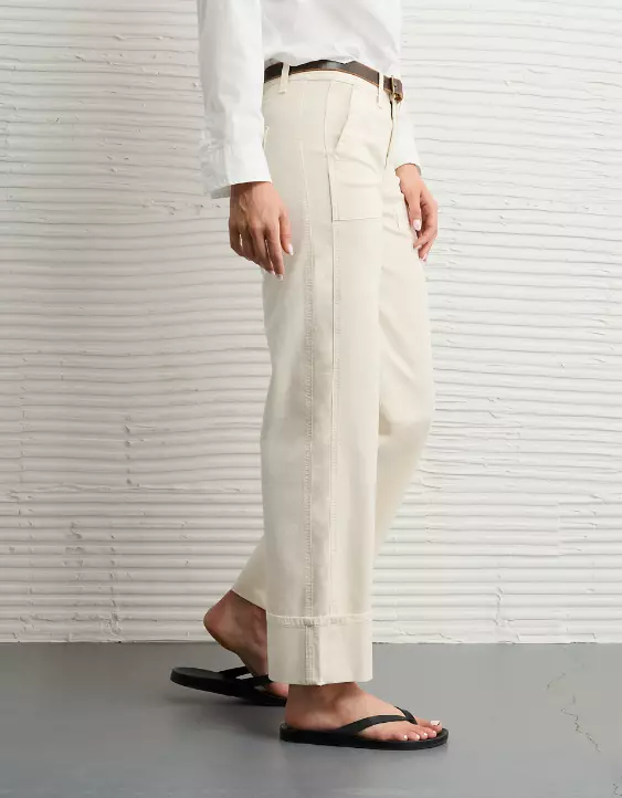 AE Stretch High-Waisted Utility Stovepipe Pant - Image 5