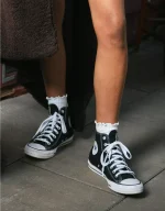 AE Ruffle Cropped Crew Socks 3-Pack