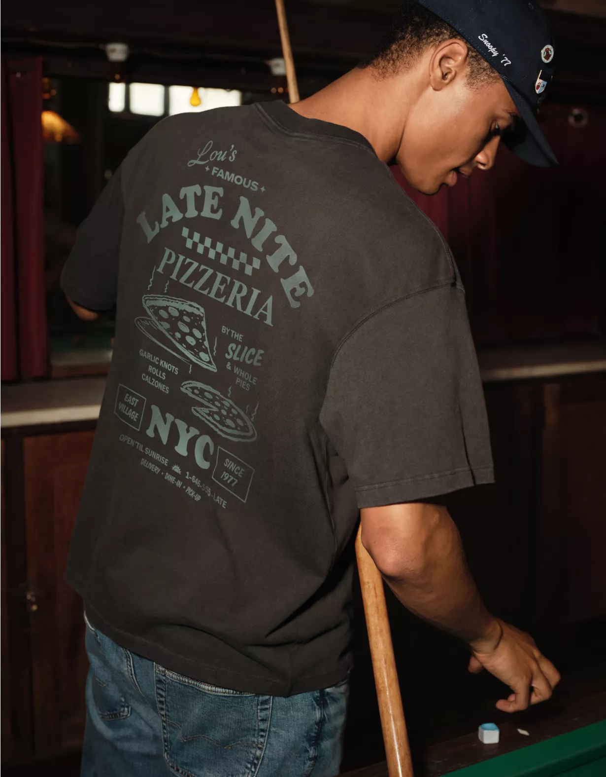 AE Boxy Food Graphic T-Shirt