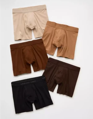 AEO Men's 6" Classic Boxer Brief 5-Pack