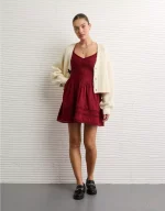 AE Bella Puff Sleeve Mini Dress