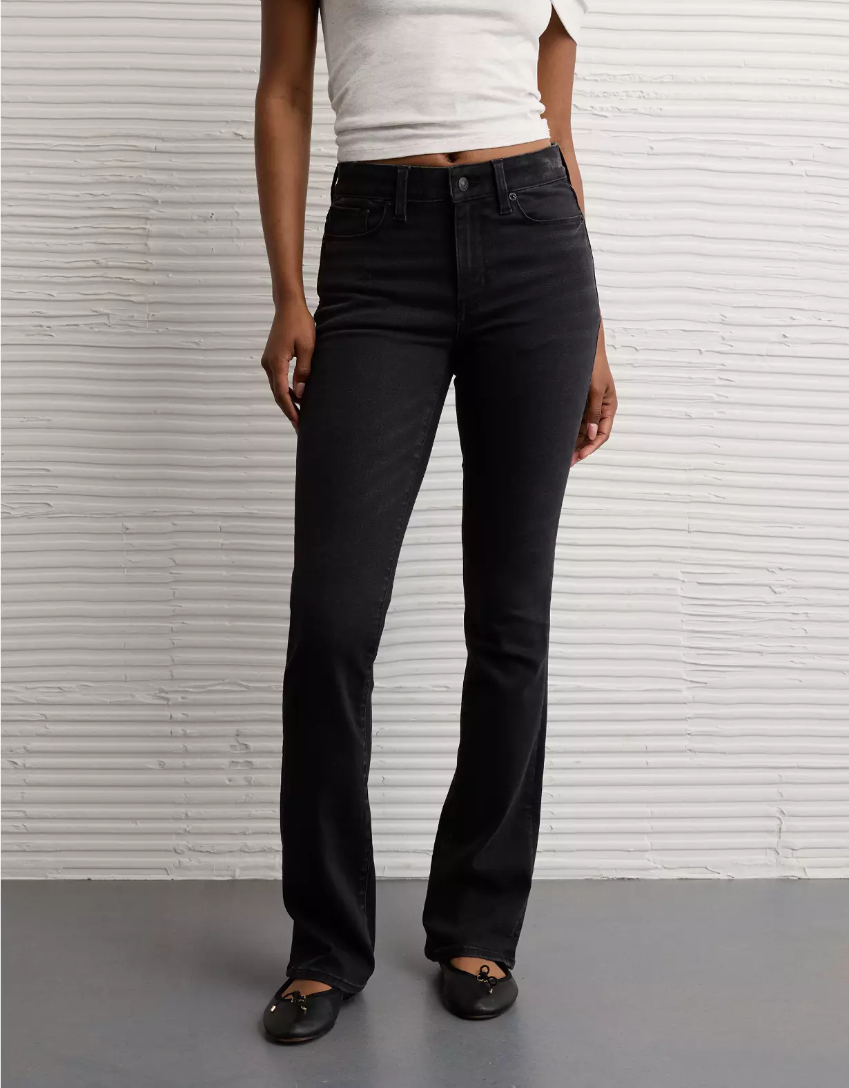AE Next Level High-Waisted Skinny Kick Jean