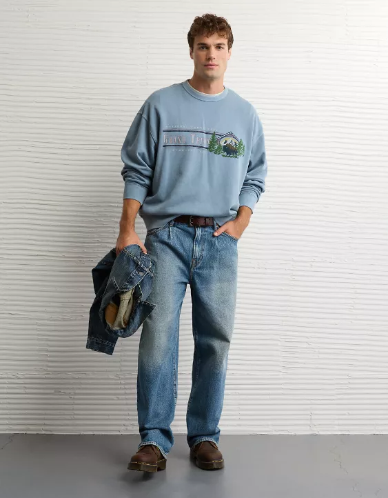 AE Destination Graphic Sweatshirt - Image 5