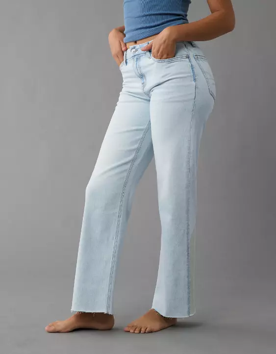 AE Stretch Curvy High-Waisted Stovepipe Jean - Image 5