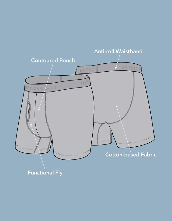 AEO Men's 6" Classic Boxer Brief - Image 6