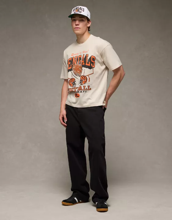 NFL Boxy Cincinnati Bengals Graphic T-Shirt - Image 5