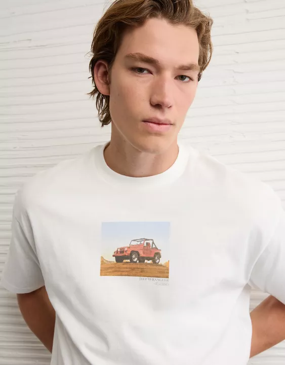 AE Boxy Jeep Graphic T-Shirt - Image 5