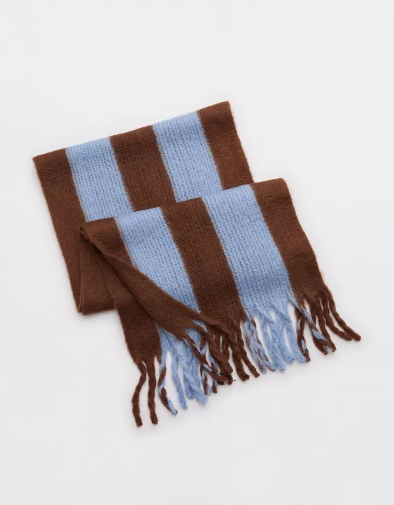 Aerie Fuzzy Knit Scarf - Image 3
