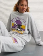 NFL Minnesota Vikings Graphic Relaxed Fit Sweatshirt