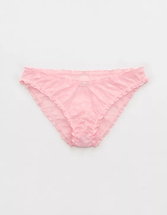 Show Off Heart Mesh Bloomer Underwear - Image 2