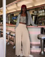 OFFLINE By Aerie Real Me Foldover Super Wide Leg Pant