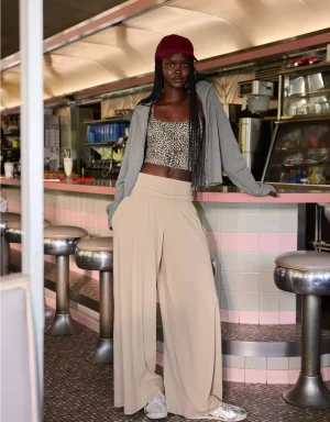 OFFLINE By Aerie Real Me Foldover Super Wide Leg Pant