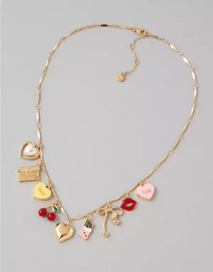 AE Valentine's Day Charm Necklace