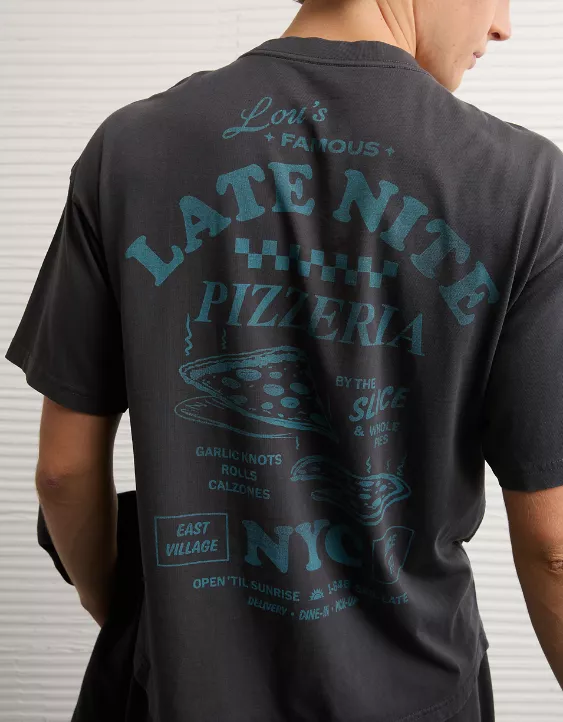 AE Boxy Food Graphic T-Shirt - Image 3