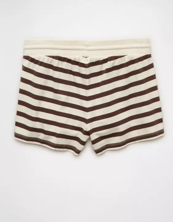 AE Stretch High-Waisted Fleece Shortie - Image 4