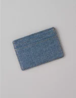 AE Leather & Denim Cardholder