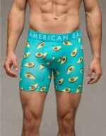 AEO Men's Avocado 6" Flex Boxer Brief