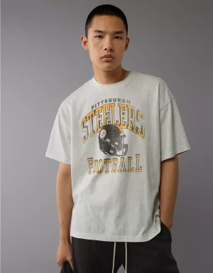 NFL Boxy Pittsburgh Steelers Graphic T-Shirt