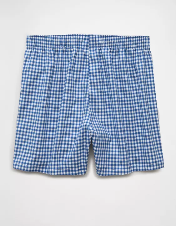 AEO Stretch Plaid Classic Boxer Short - Image 4