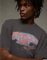 AE Boxy Fleetwood Mac Graphic T-Shirt