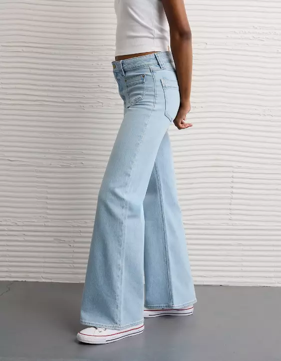 AE Stretch High-Waisted Flare Jean - Image 6