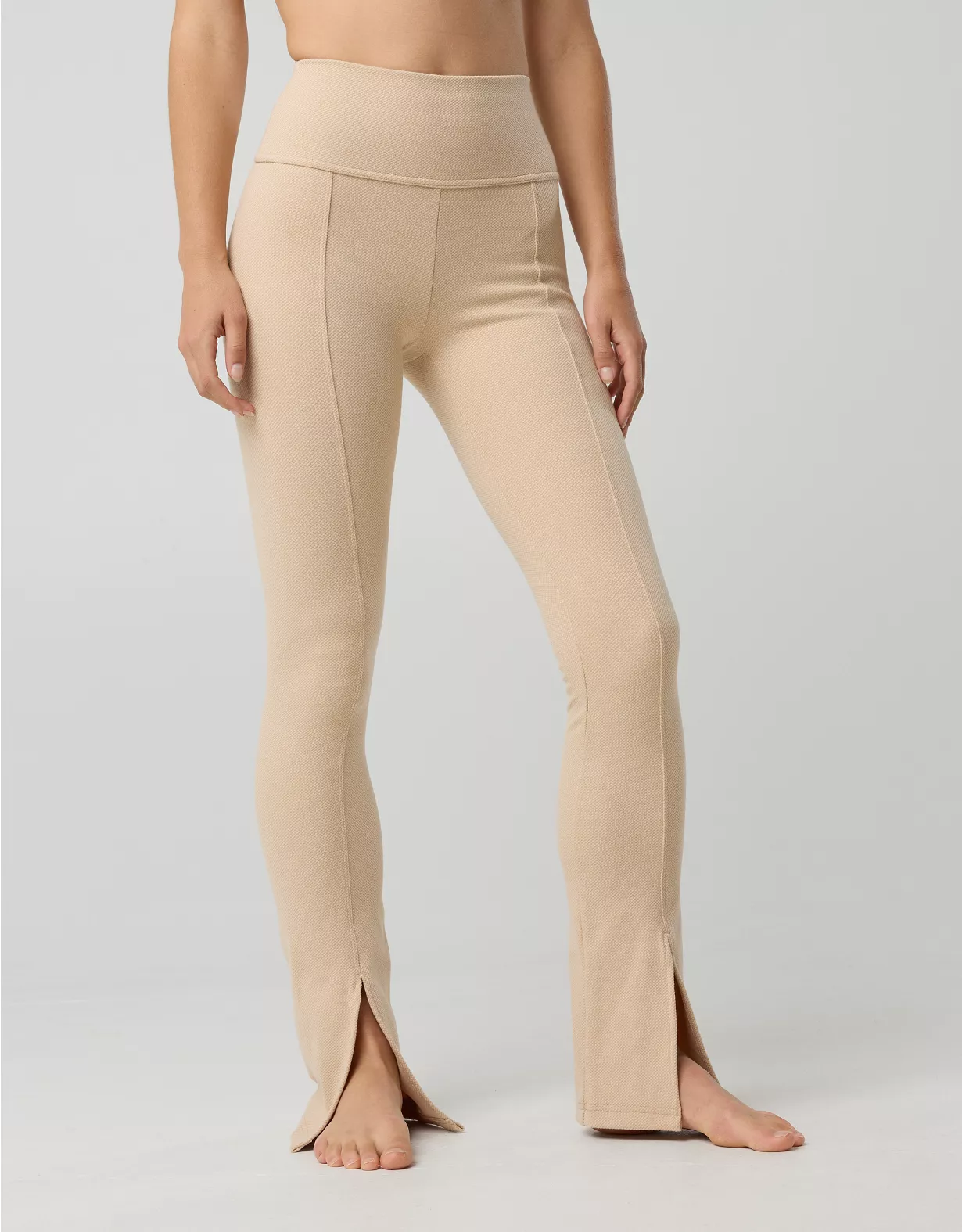 OFFLINE By Aerie Jacquard Twill Mini Flare Legging