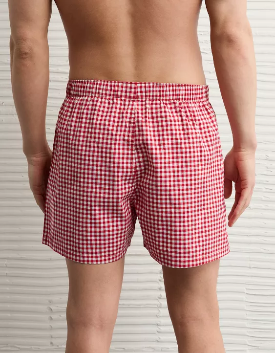 AEO Stretch Plaid Classic Boxer Short - Image 2
