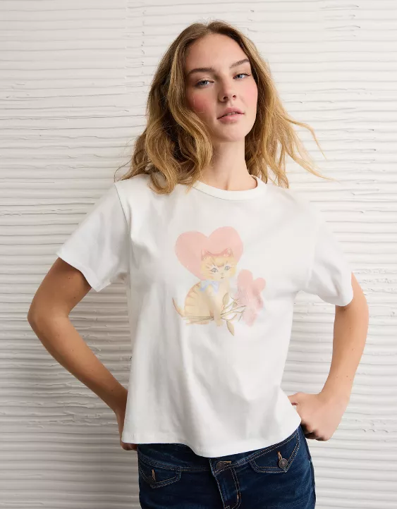 AE Ex-Boyfriend Valentine's Day Graphic T-Shirt - Image 7
