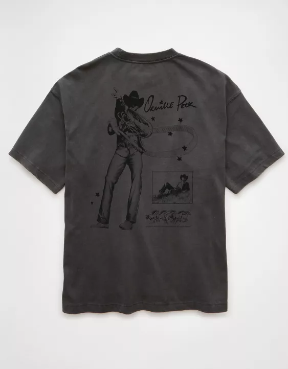 AE Boxy Orville Peck Graphic T-Shirt - Image 4