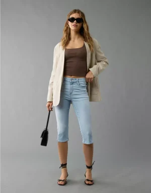 AE Next Level High-Waisted Capri Jean