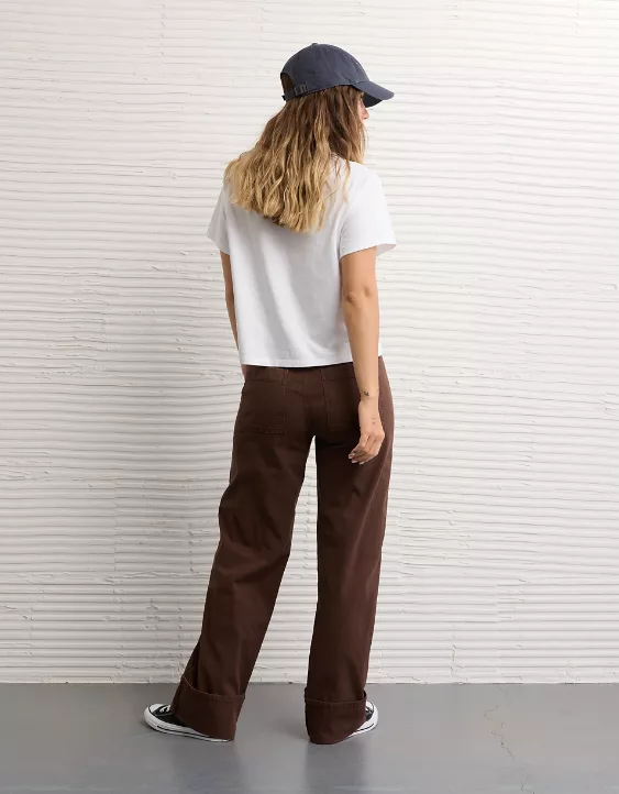 AE Stretch High-Waisted Utility Stovepipe Pant - Image 2