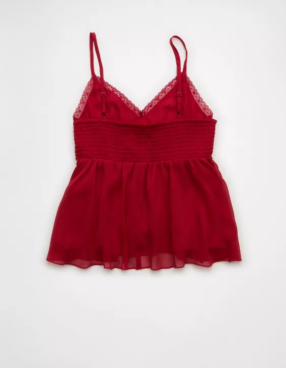 AE V-Neck Ruffle Cami Top - Image 4
